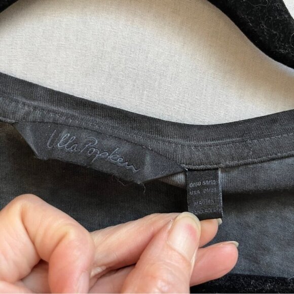 Ulla Popken dream catcher graphic v neck 3/4 sleeve shirt Sz 3XL - Picture 7 of 11